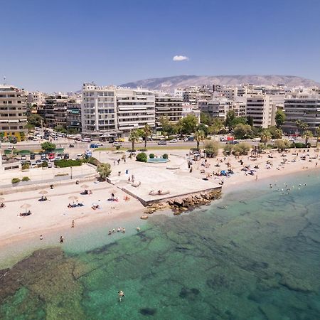 Luxury Seaside Apartment Next To Starbucks Opossite The Beach Park Of Flisvos 아테네 외부 사진
